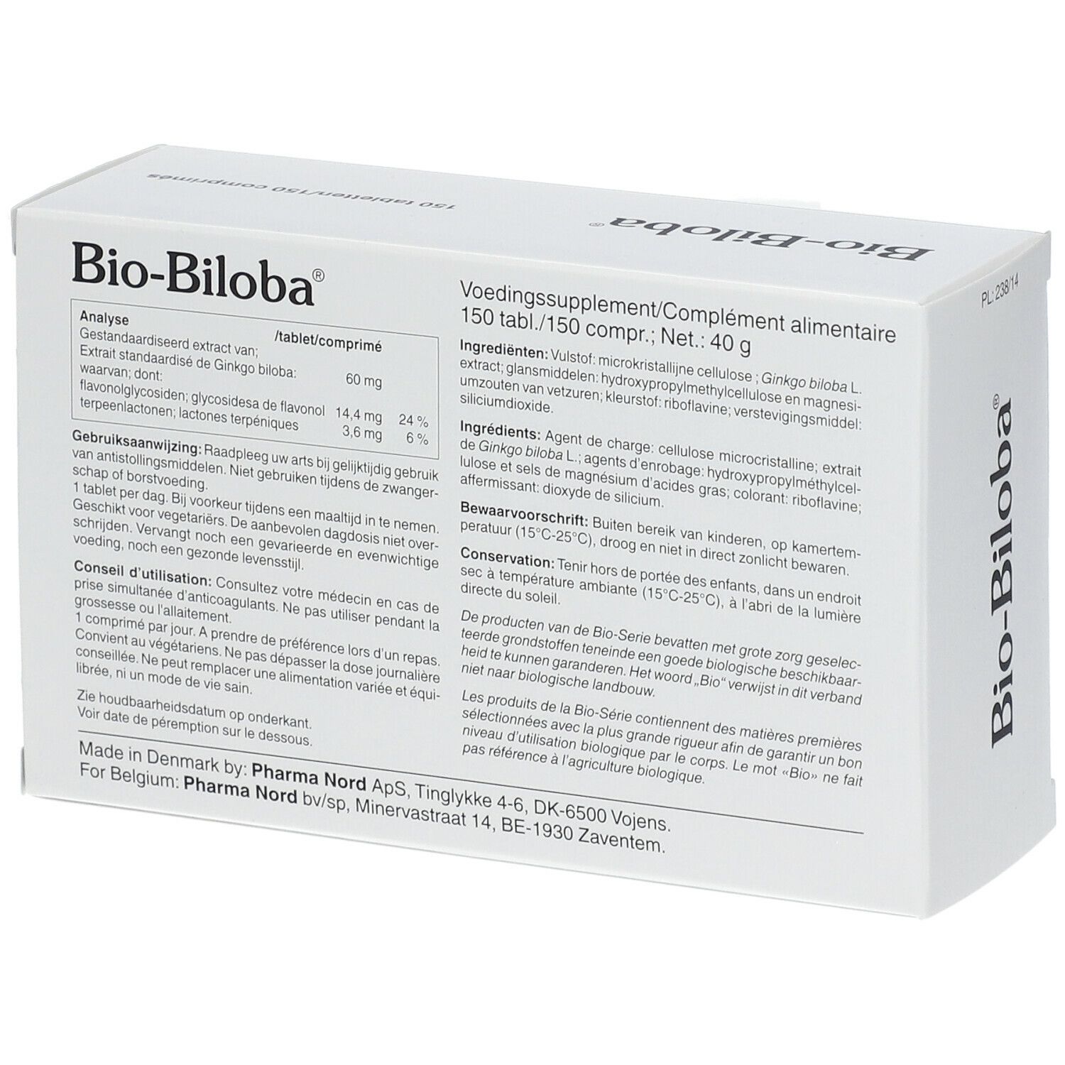 Pharma Nord Bio Biloba 150 Pz Redcare