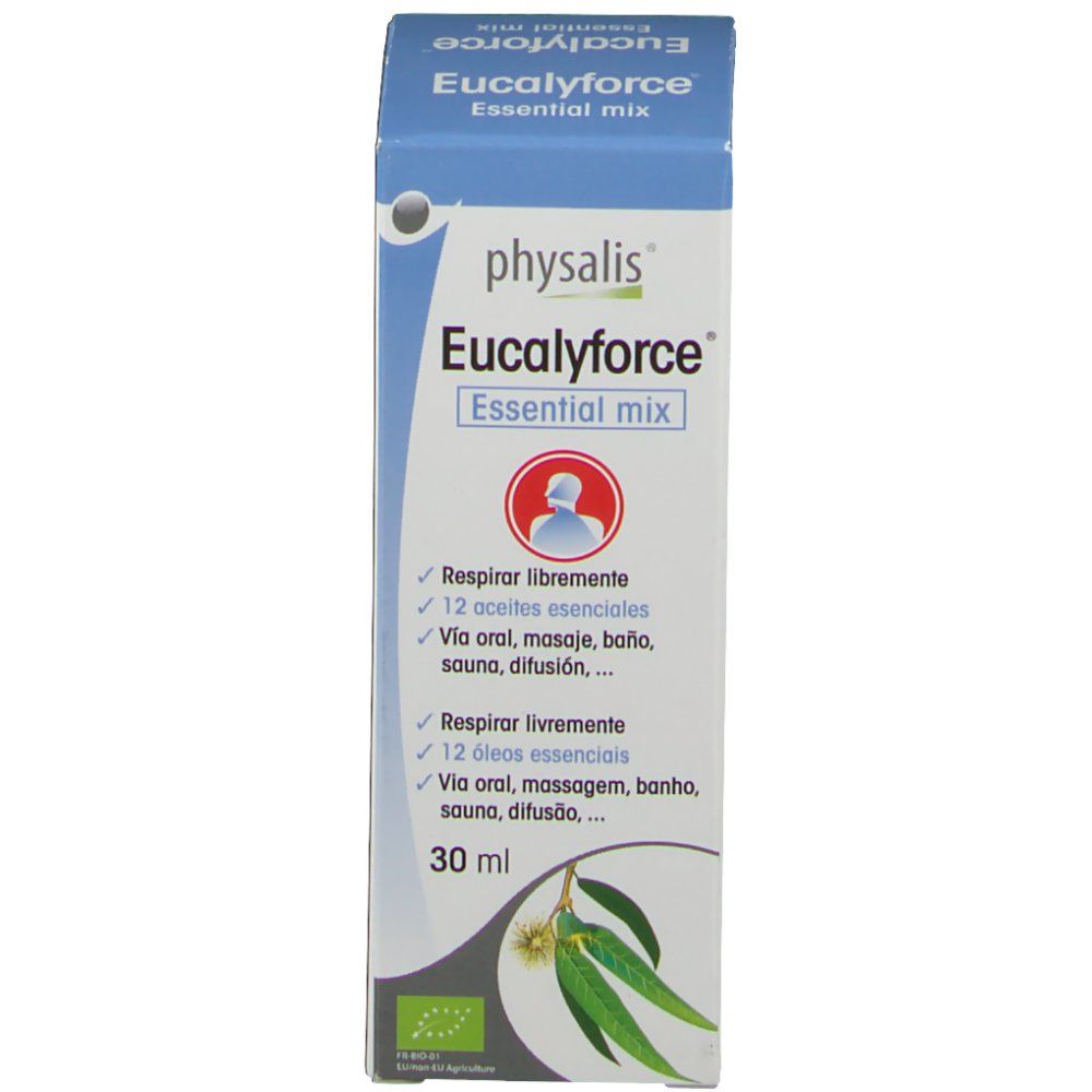 Physalis Eucalyforce Essential Mix Bio 30 Ml Redcare