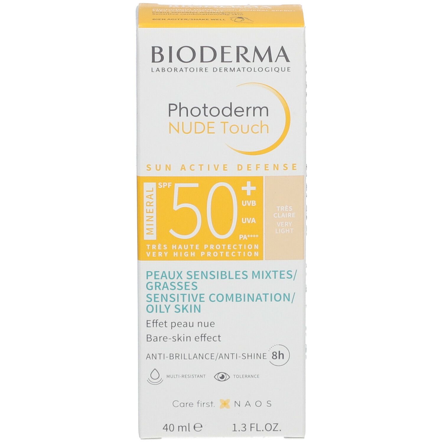 BIODERMA Photoderm NUDE Touch SPF 50 40 Ml Redcare