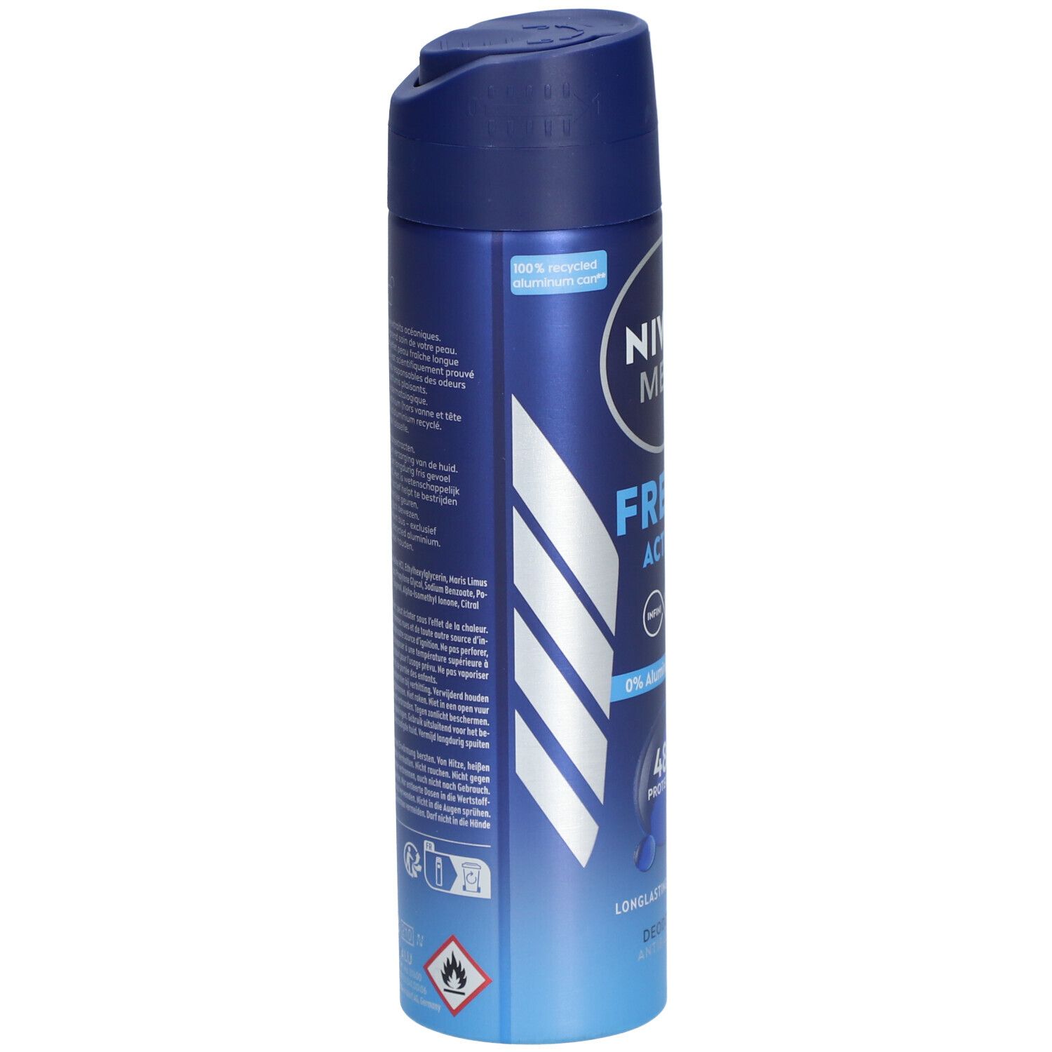 Nivea Deodorant Fresh Active Spray For Men 150 Ml Redcare