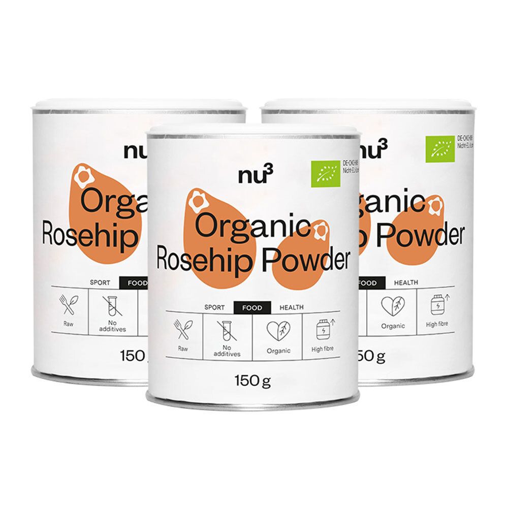 Nu3 Rosa Canina Bio In Polvere Set Da 3 3x150 G Redcare