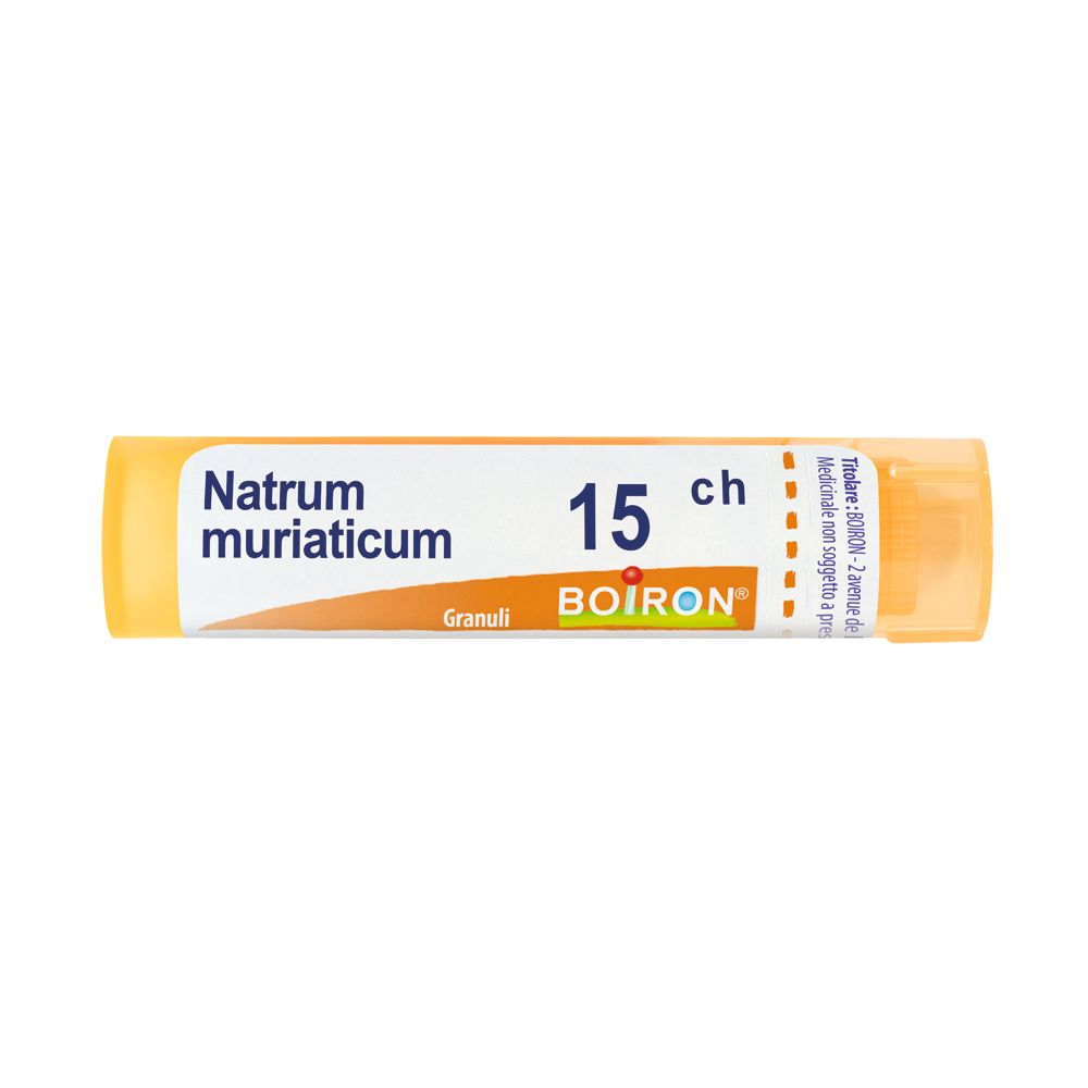 BOIRON Natrum Muriaticum Granuli 15 Ch Contenitore Multidose 4 G Redcare