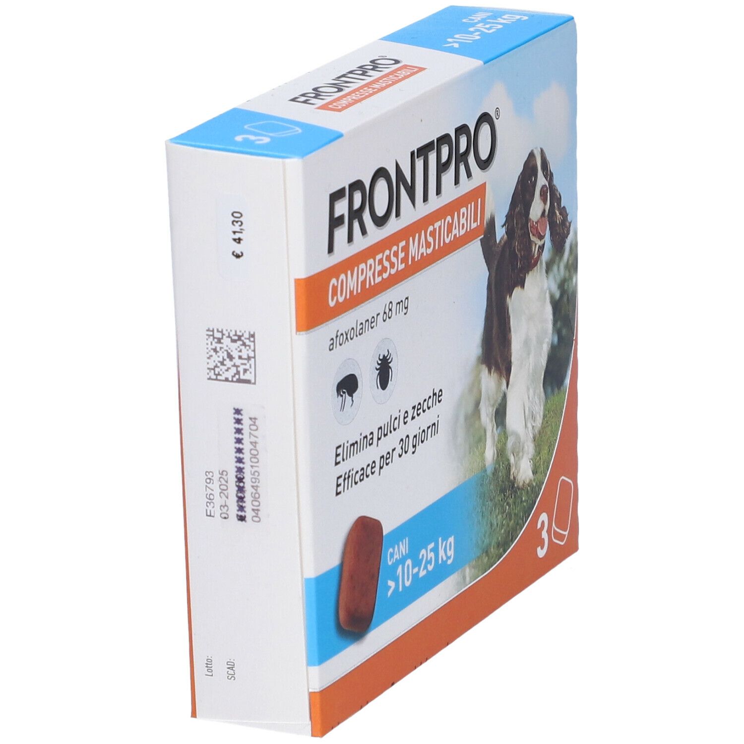 FRONTPRO 3 Compresse Mast 68 Mg Cani 10 25 Kg 3 Pz Redcare