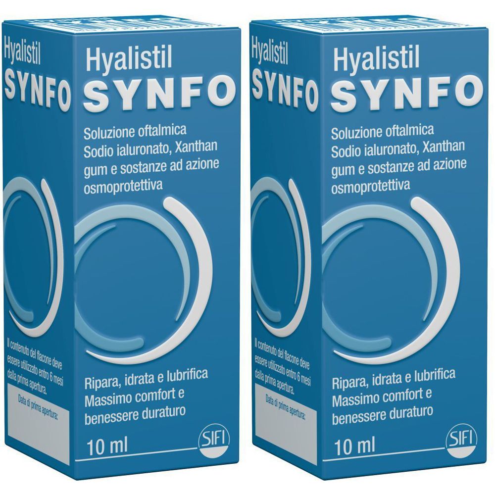 SIFI Hyalistil Synfo Soluzione Oftalmica Set Da 2 2x10 Ml Redcare