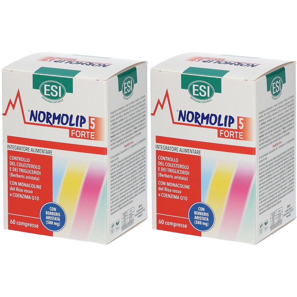 ESI Normolip 5 Forte Set Da 2 2x60 Pz Redcare