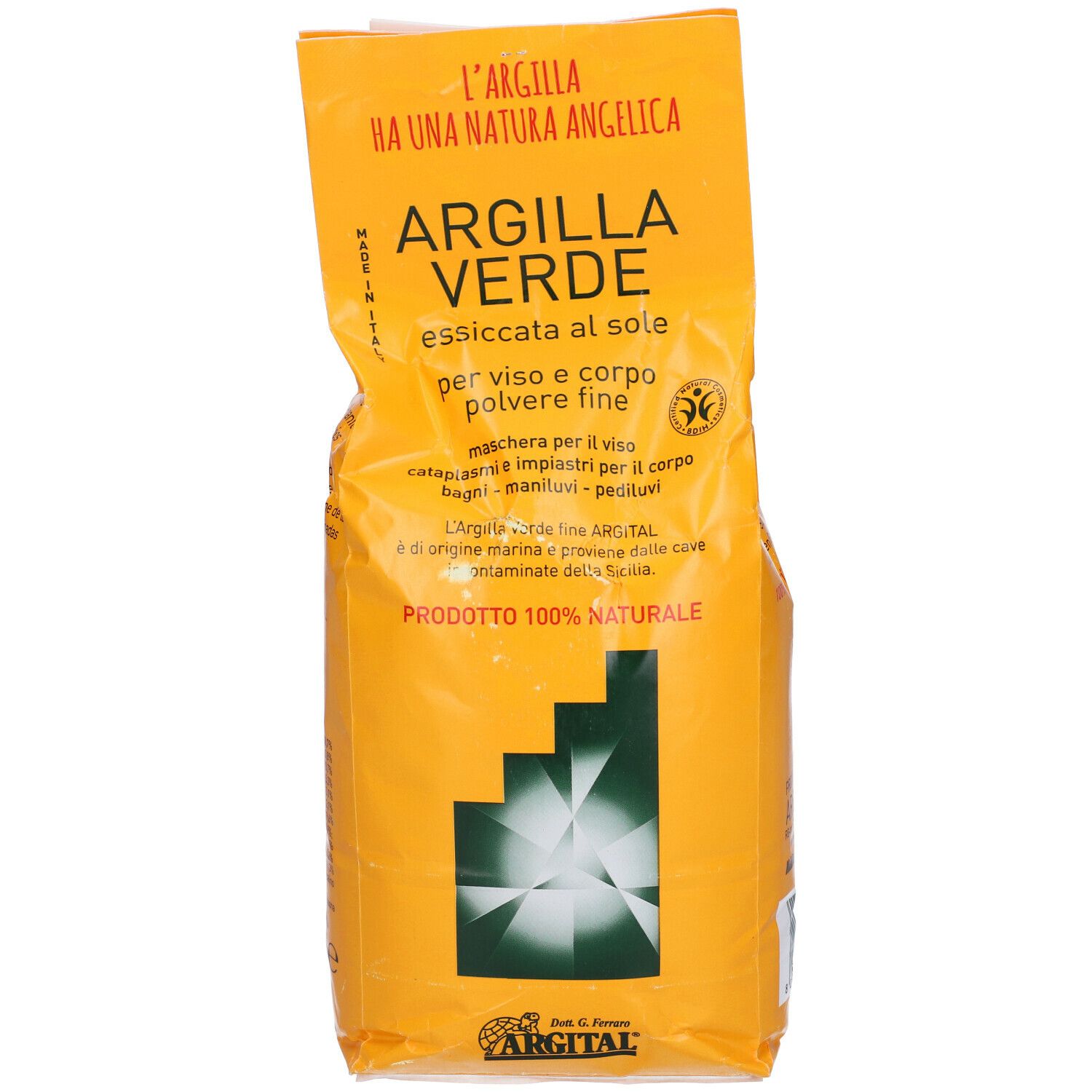 Argilla Verde Fine 2500G 2500 G Redcare