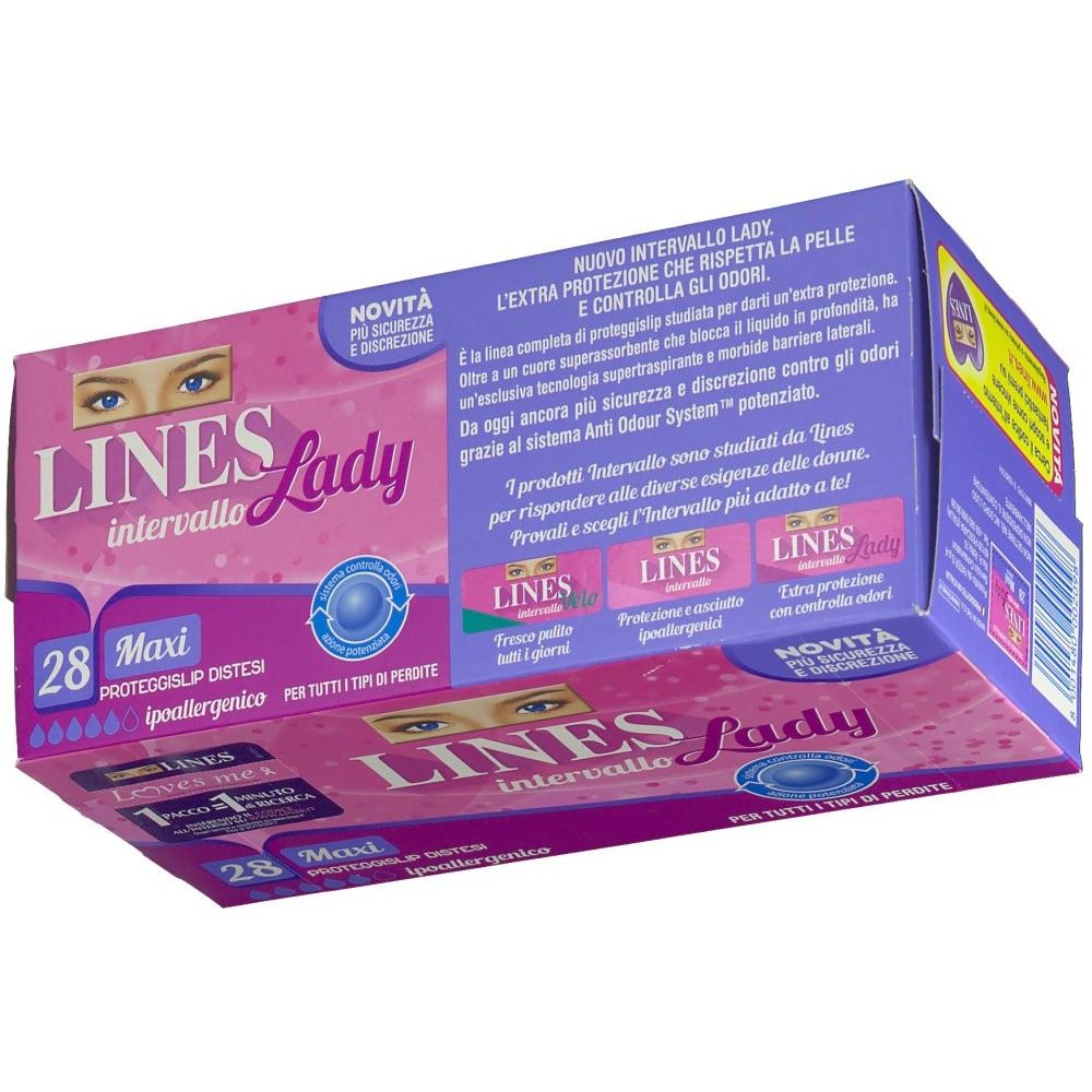 Lines Intervallo Lady Maxi Pz Redcare