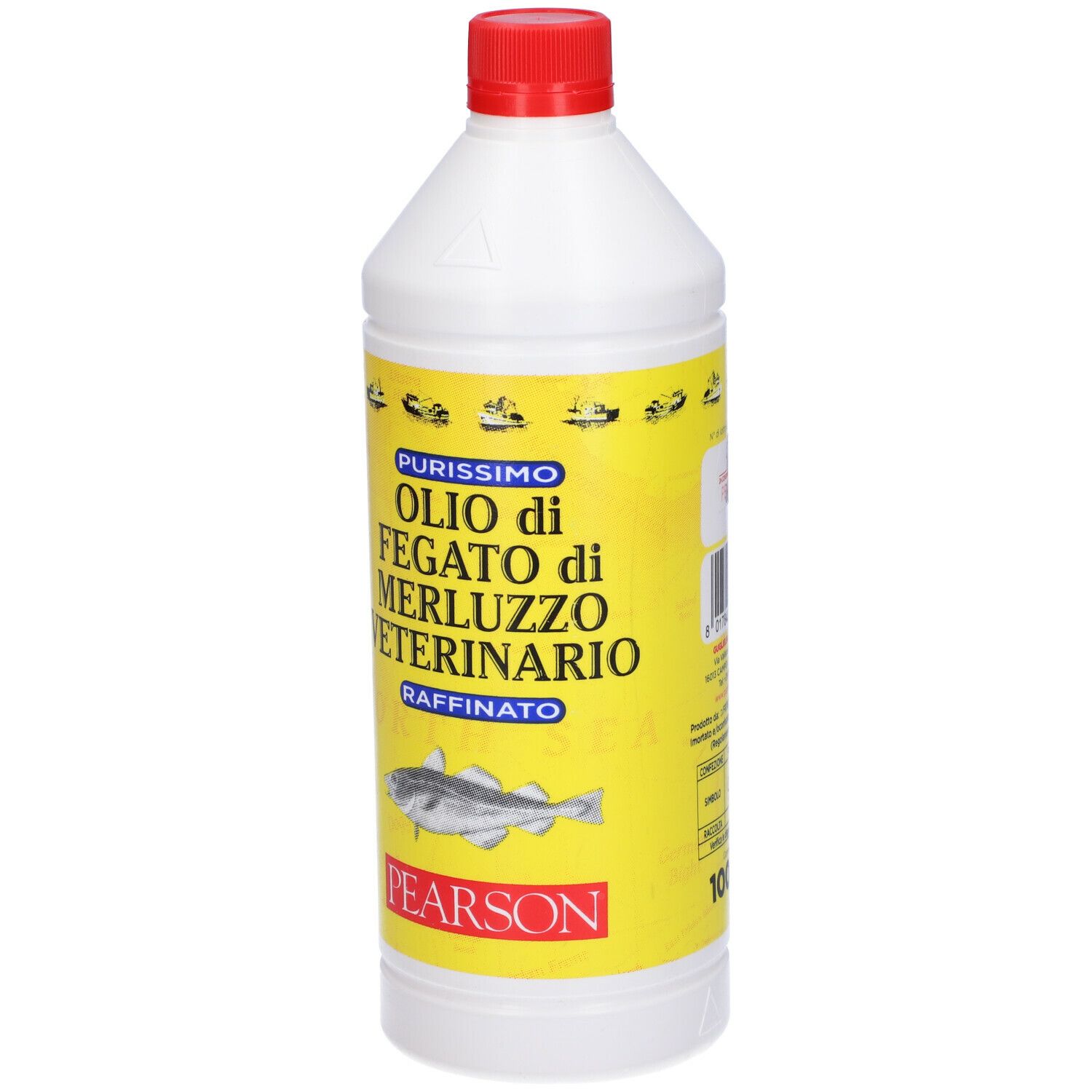 Olio Di Fegato Di Merluzzo Purissimo A Uso Veterinario Ml Redcare