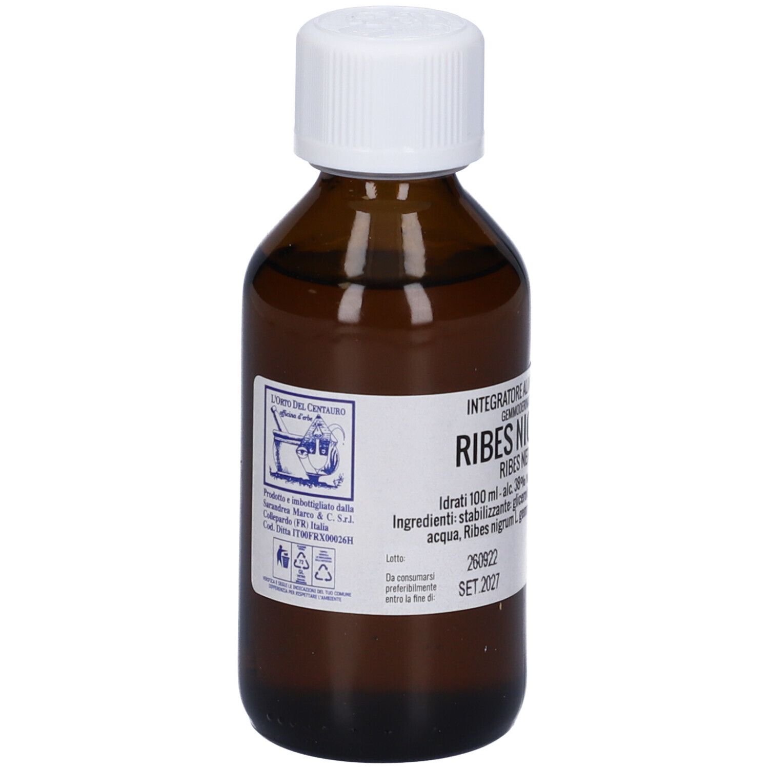 Ribes Nigrum 100Ml Mg 100 Ml Redcare