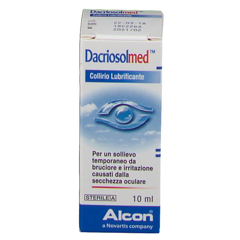 Dacriosolmed Collirio Lubrificante Ml Redcare