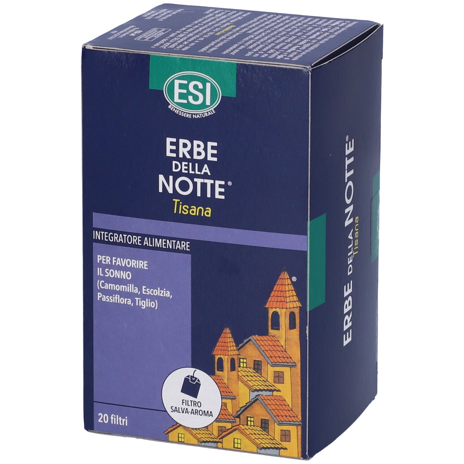 ESI Erbe Della Notte Tisana 20 Pz Redcare