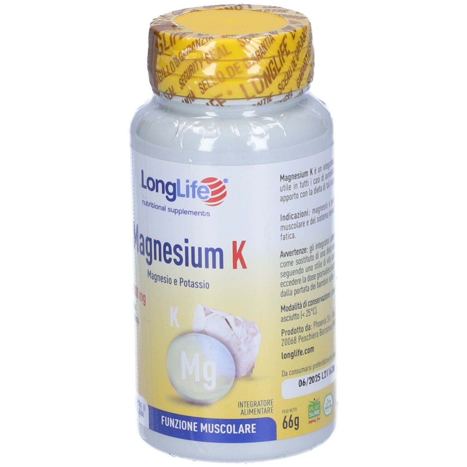 LongLife Magnesium K 60 Pz Redcare