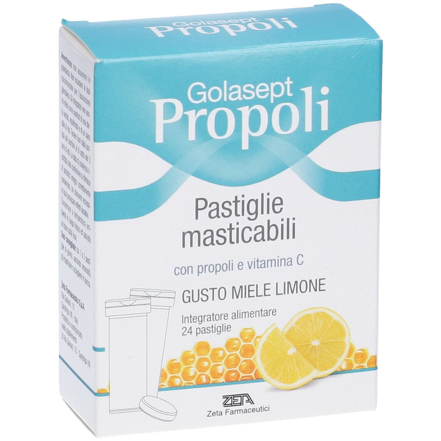 Zeta Farmaceutici Golasept Propoli Pastiglie Masticabili 24 Pc Redcare