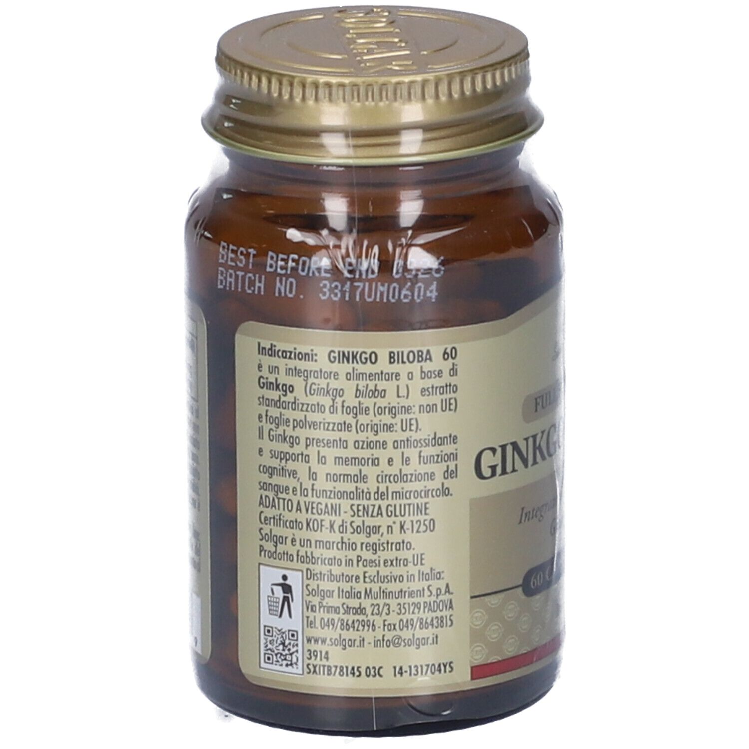 Ginkgo Biloba Capsule Vegetali G Redcare