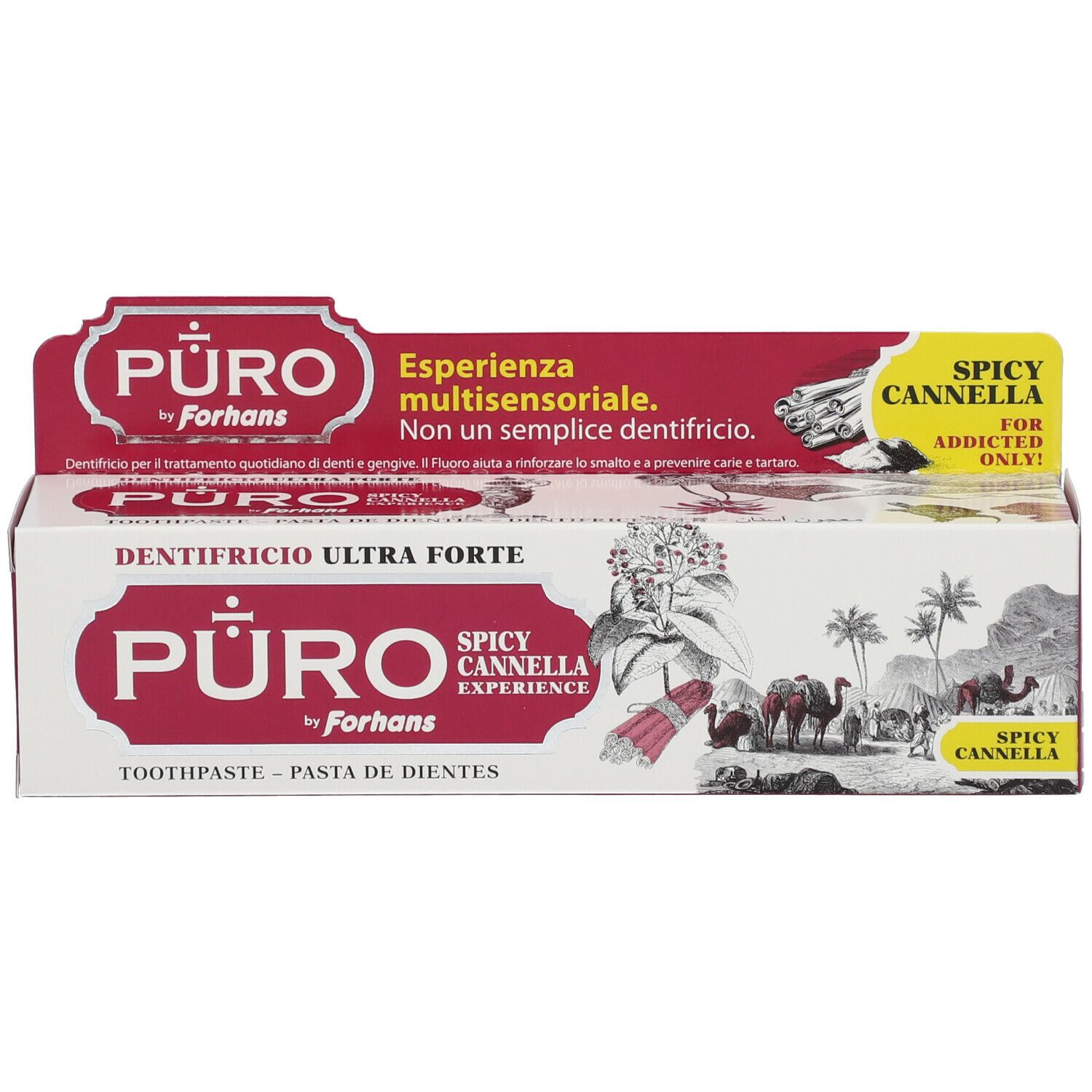 Forhans Puro Dentifricio Spicy Cannella Ml Redcare