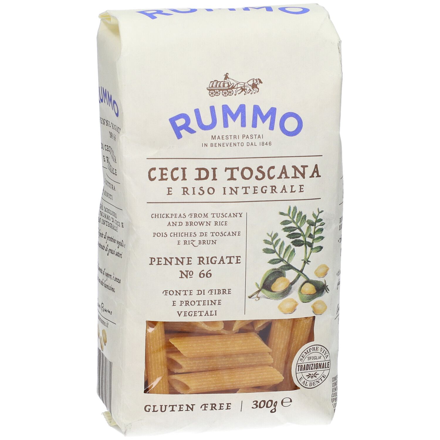 Rummo Penne Rigate N Ceci Di Toscana E Riso Integrale G G