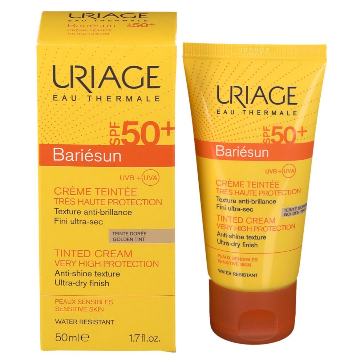 Uriage Bari Sun Cr Me Teint E Dor E Spf Ml Redcare