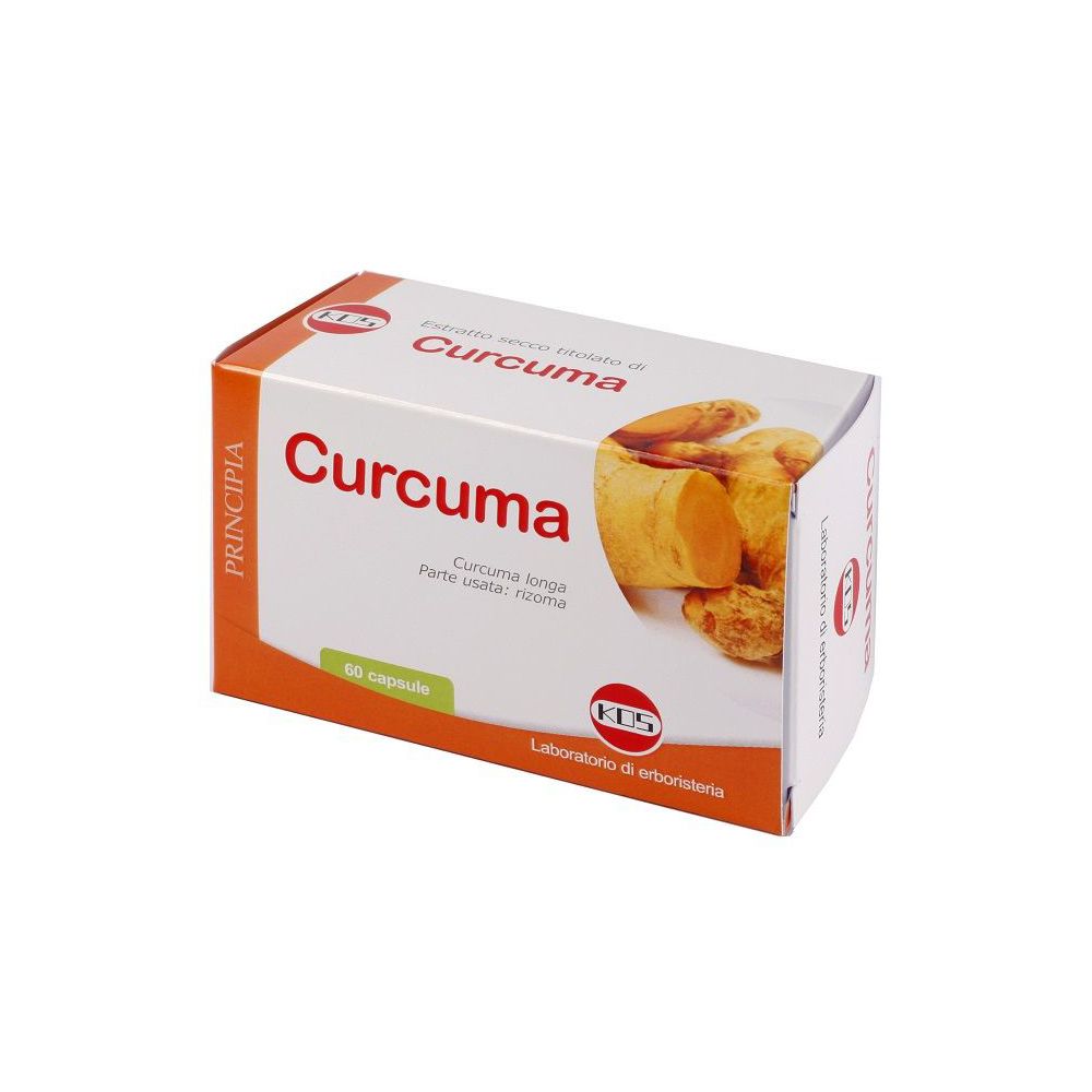 KOS Curcuma Estratto Secco Capsule 60 Pz Redcare