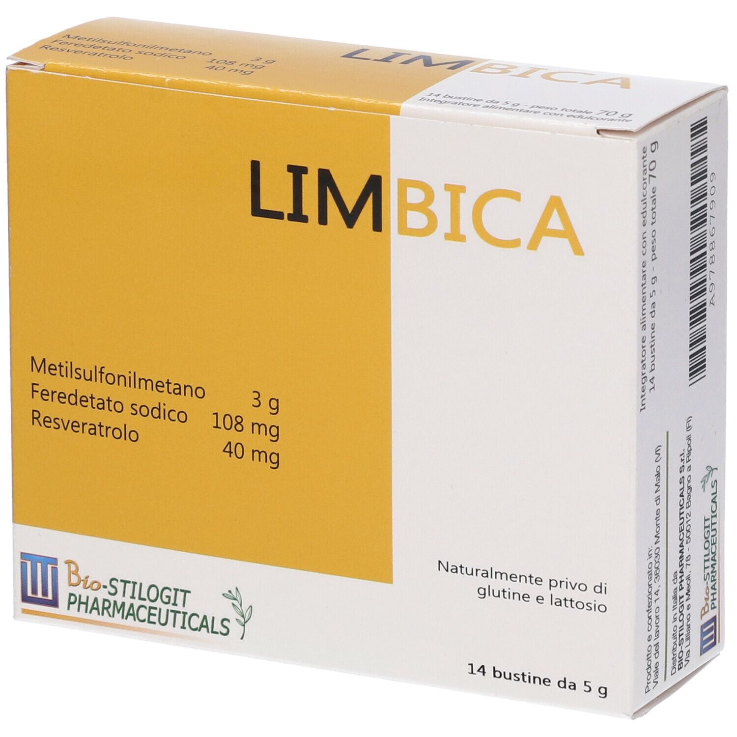 Limbica Bustine 70 G Redcare