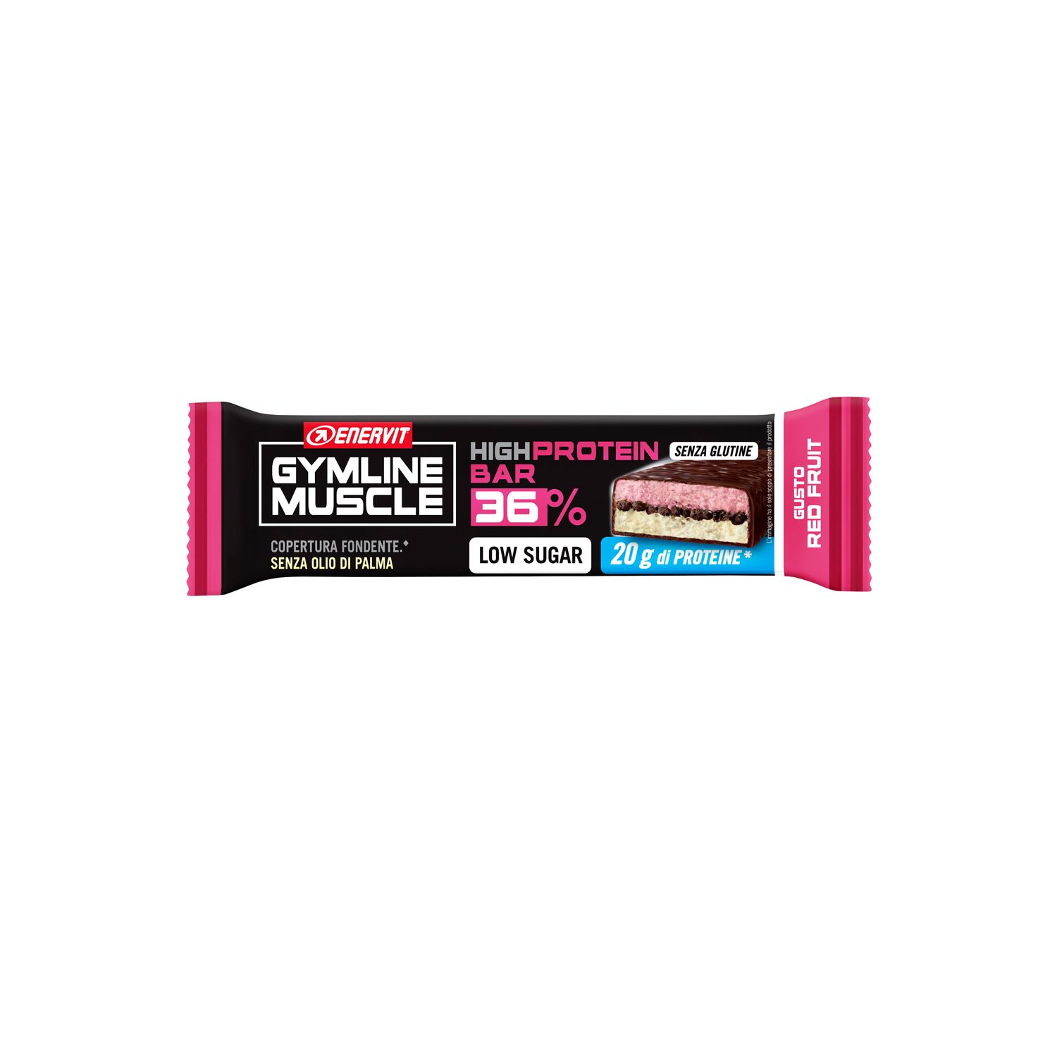 Enervit Gymline High Protein Bar Red Fruit G Redcare