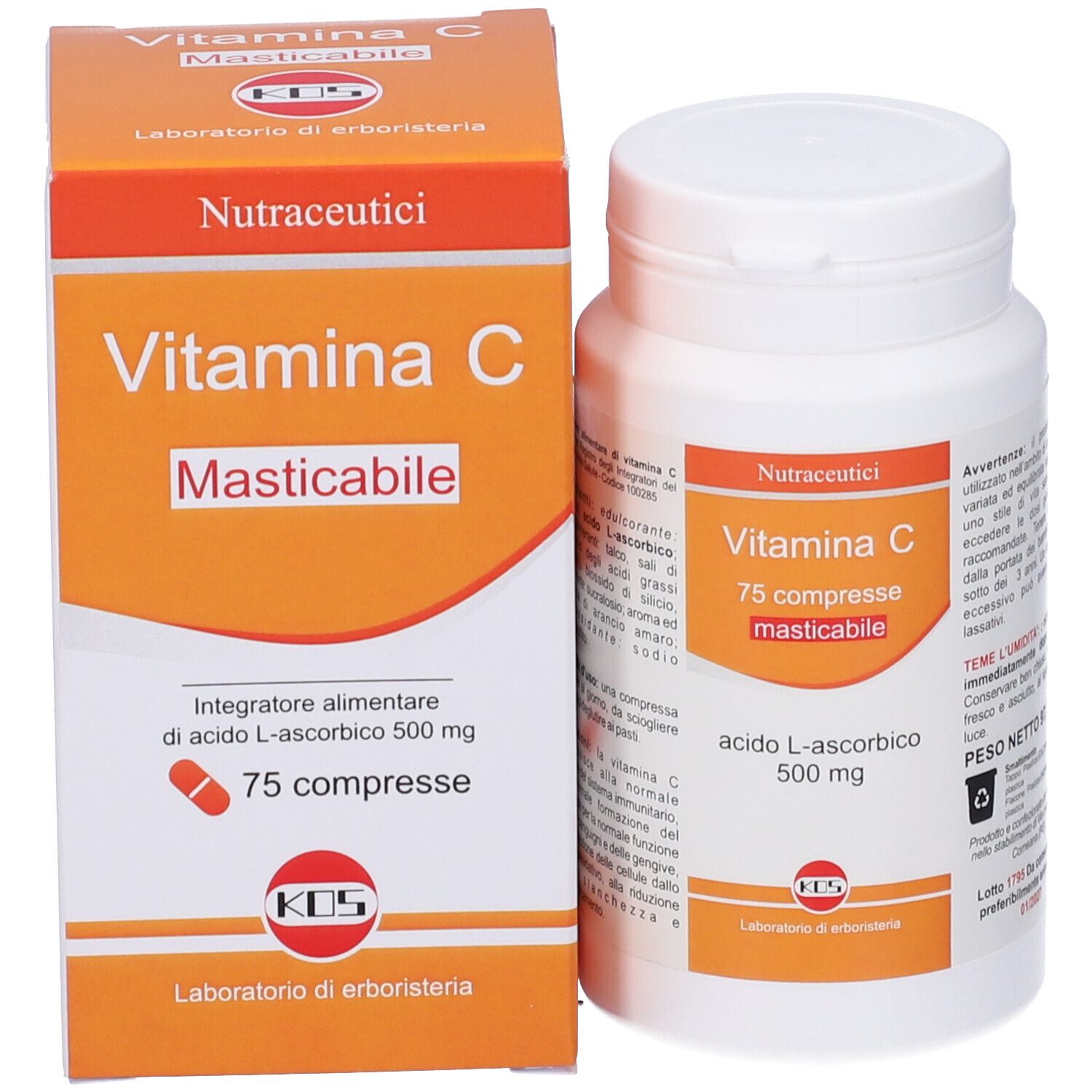 Kos Vitamina C Compresse Masticabili G Redcare