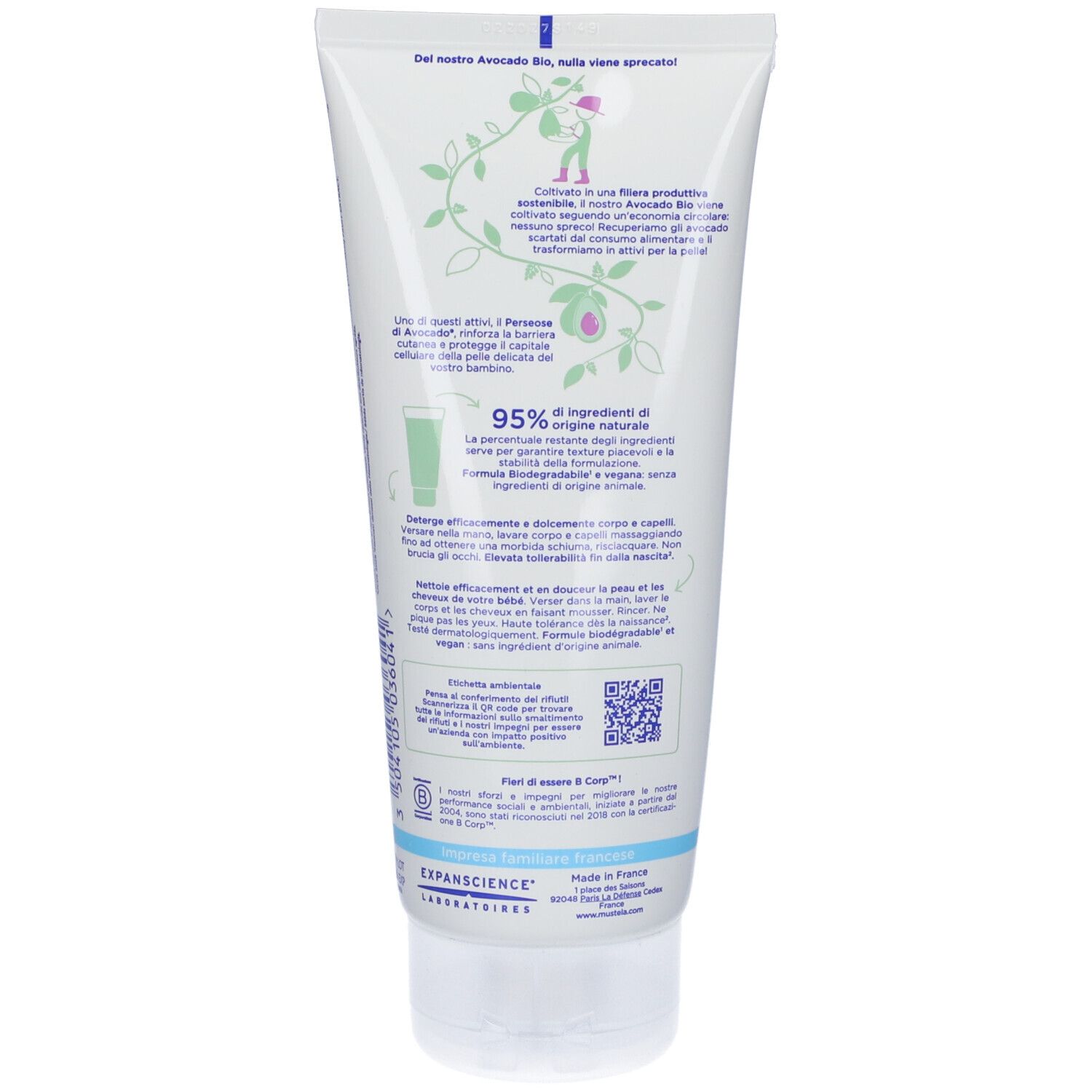 Mustela Gel Detergente In Ml Redcare