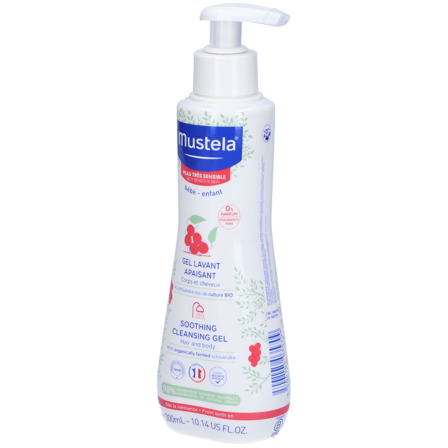 Mustela Gel Detergente Lenitivo Ml Redcare