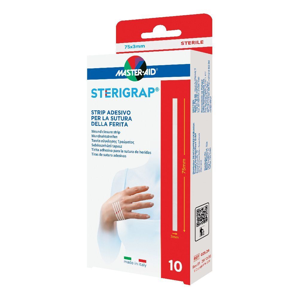 MASTER AID STERIGRAP 10 Pz Redcare