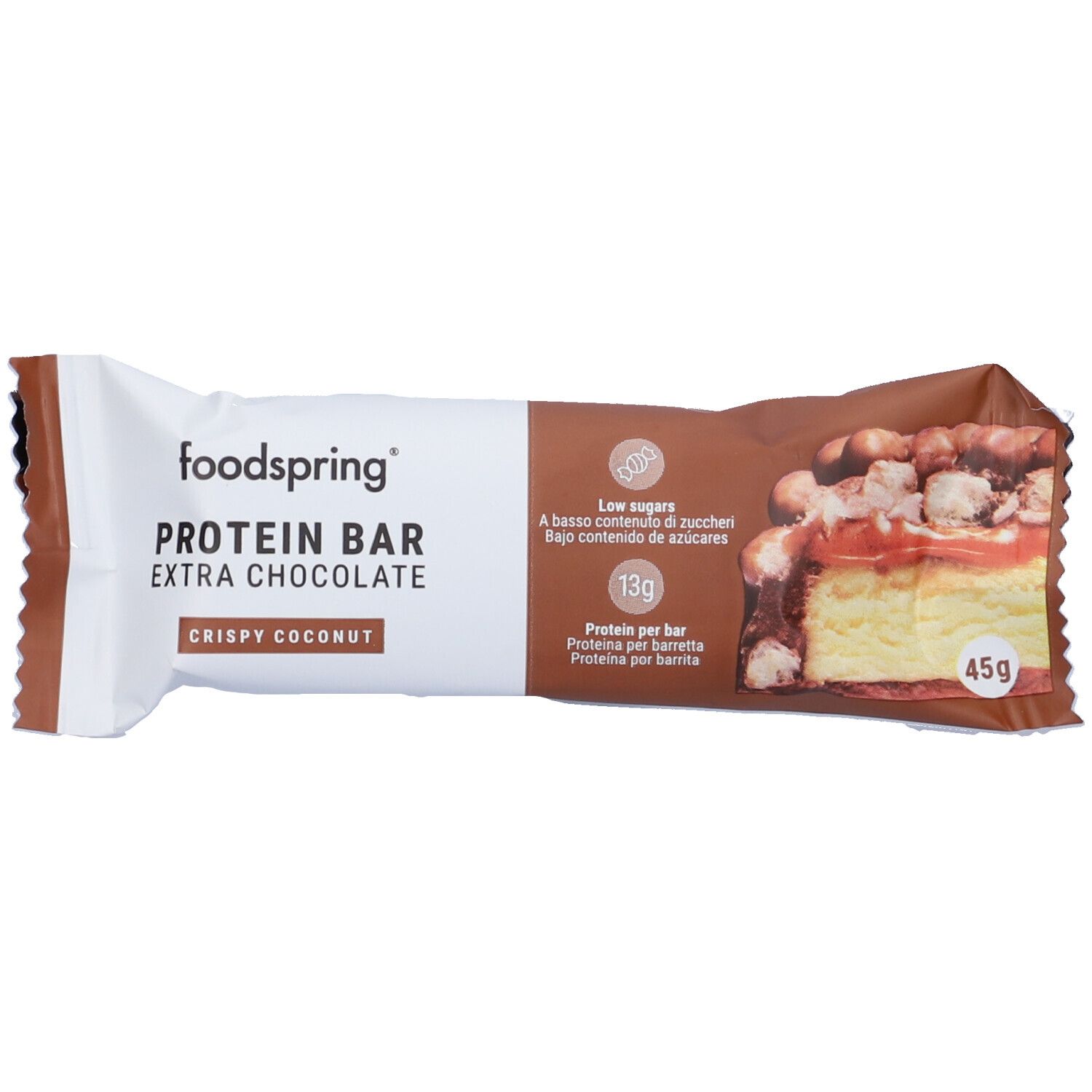 Foodspring Protein Bar Extra Chocolate Cocco Croccante G Redcare