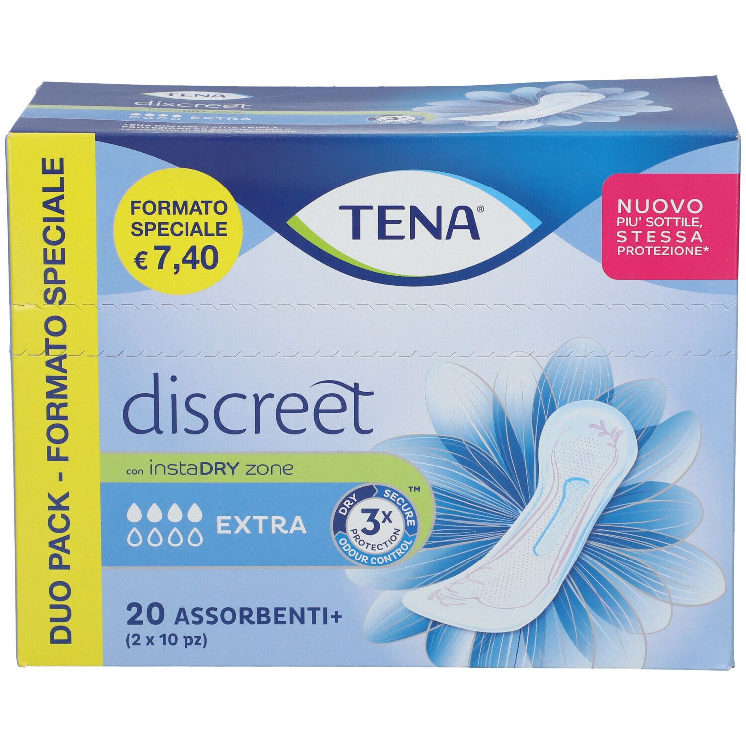 Tena Tena Discreet Extra Pz Redcare