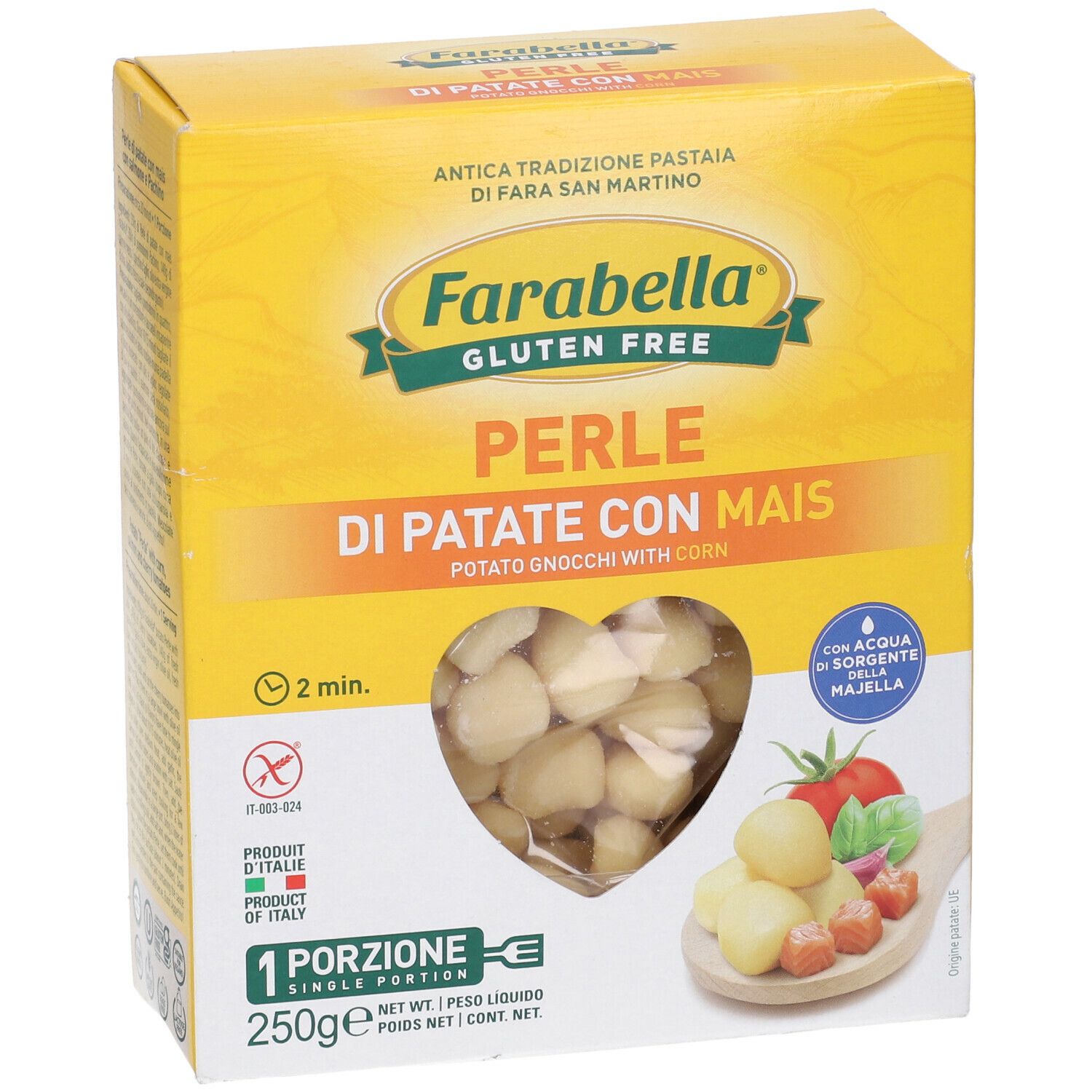 Farabella Perle Di Patate Con Mais Senza Glutine 250 G Redcare