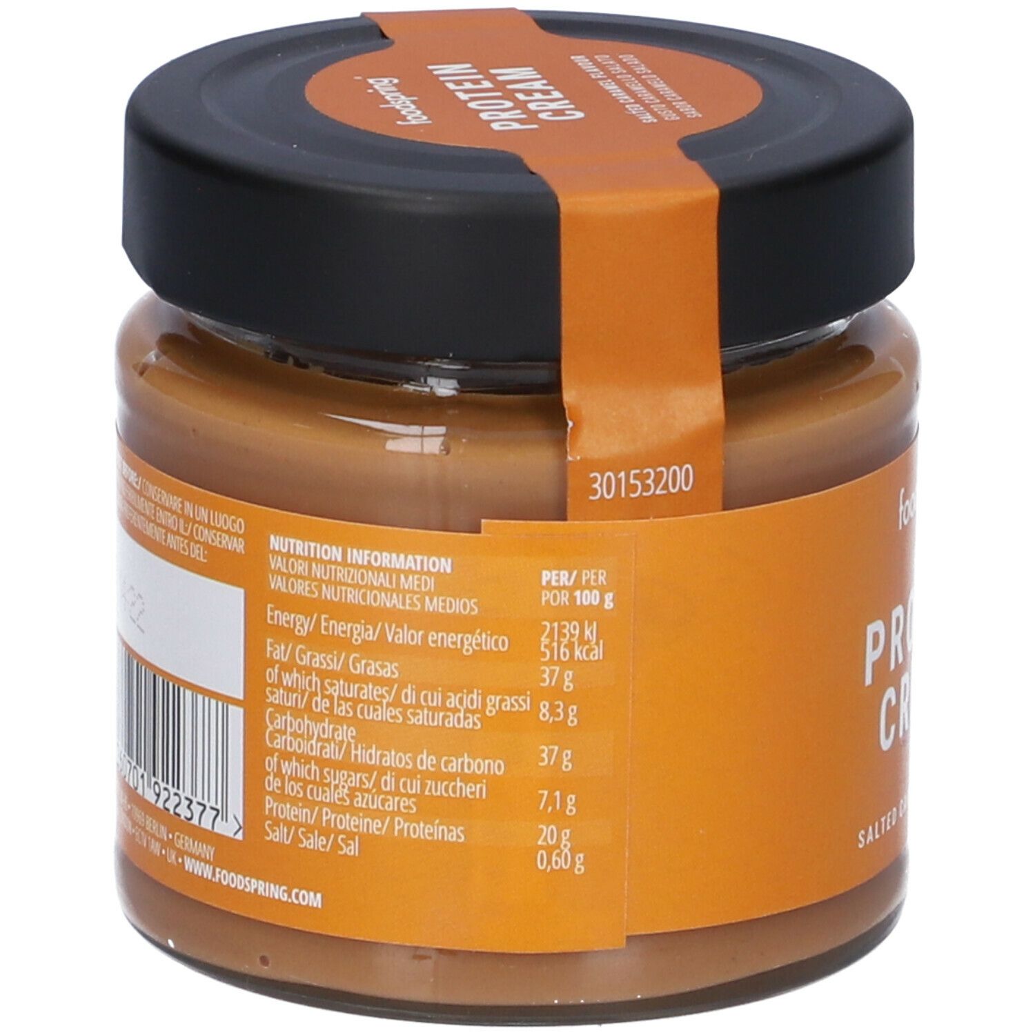 Foodspring Crema Proteica Caramello Salato 200 G Redcare