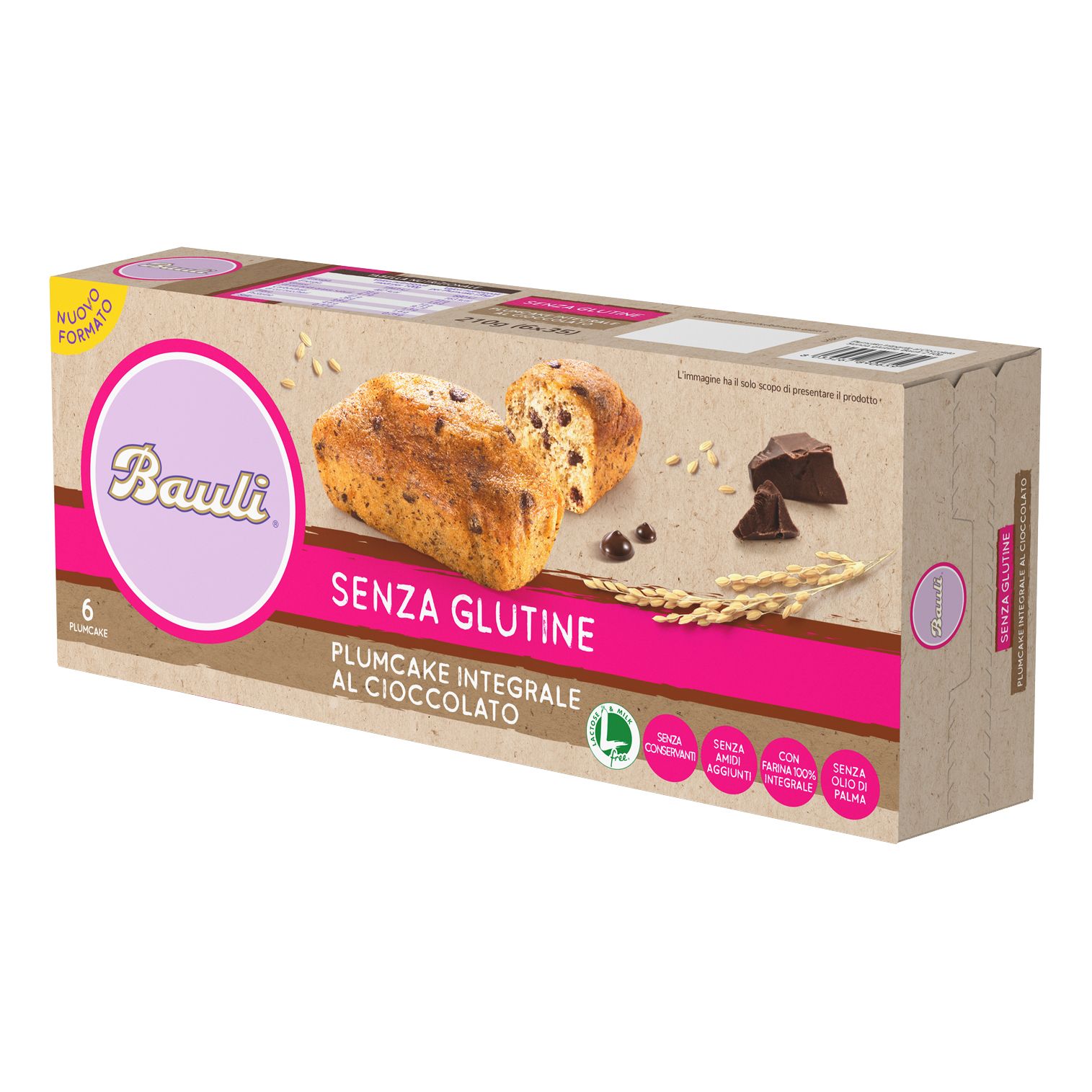 Bauli Plumcake Integrale Al Cioccolato Senza Glutine X G Redcare