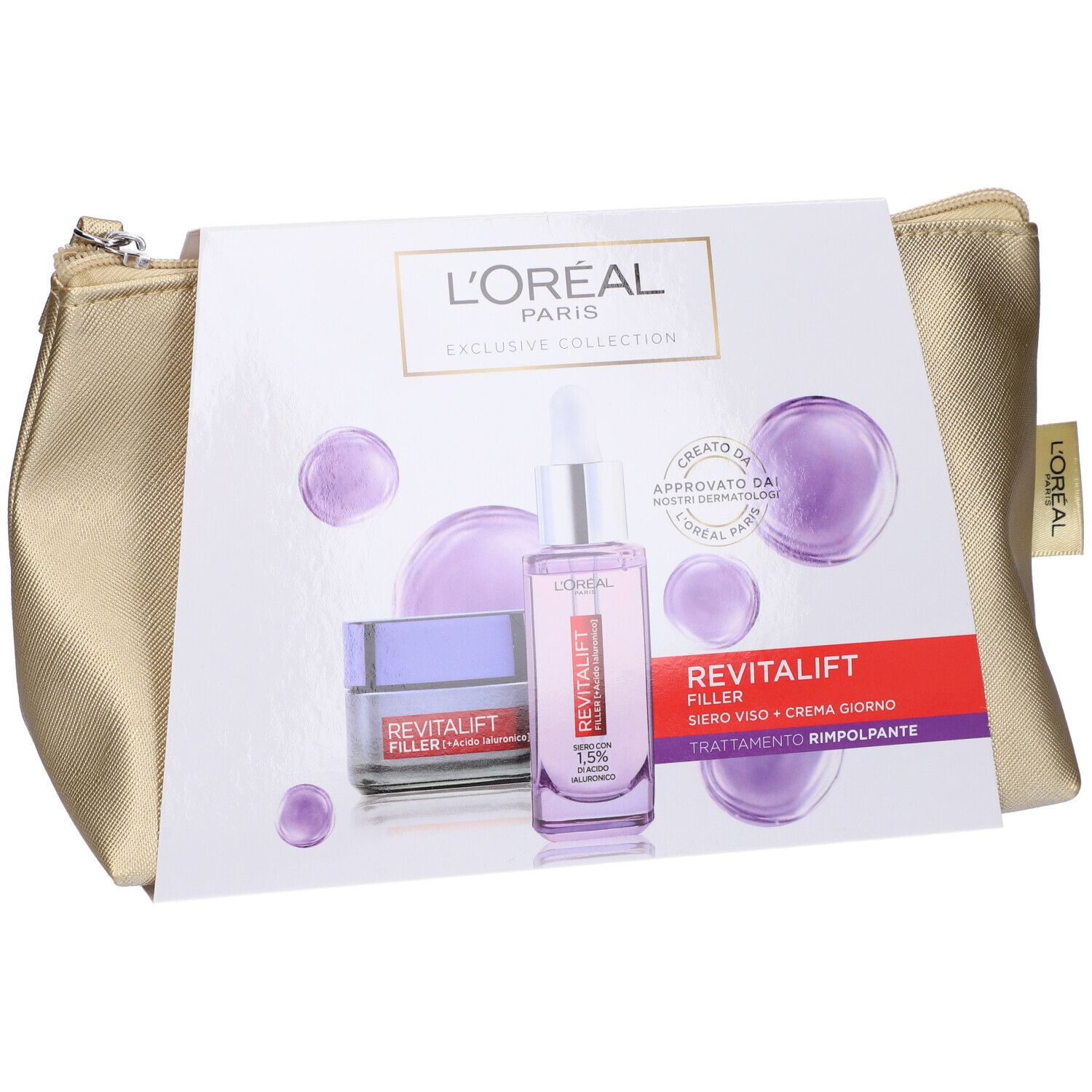 L Oreal Paris Set Pochette Revitalift Trattamento Rimpolpante Pz