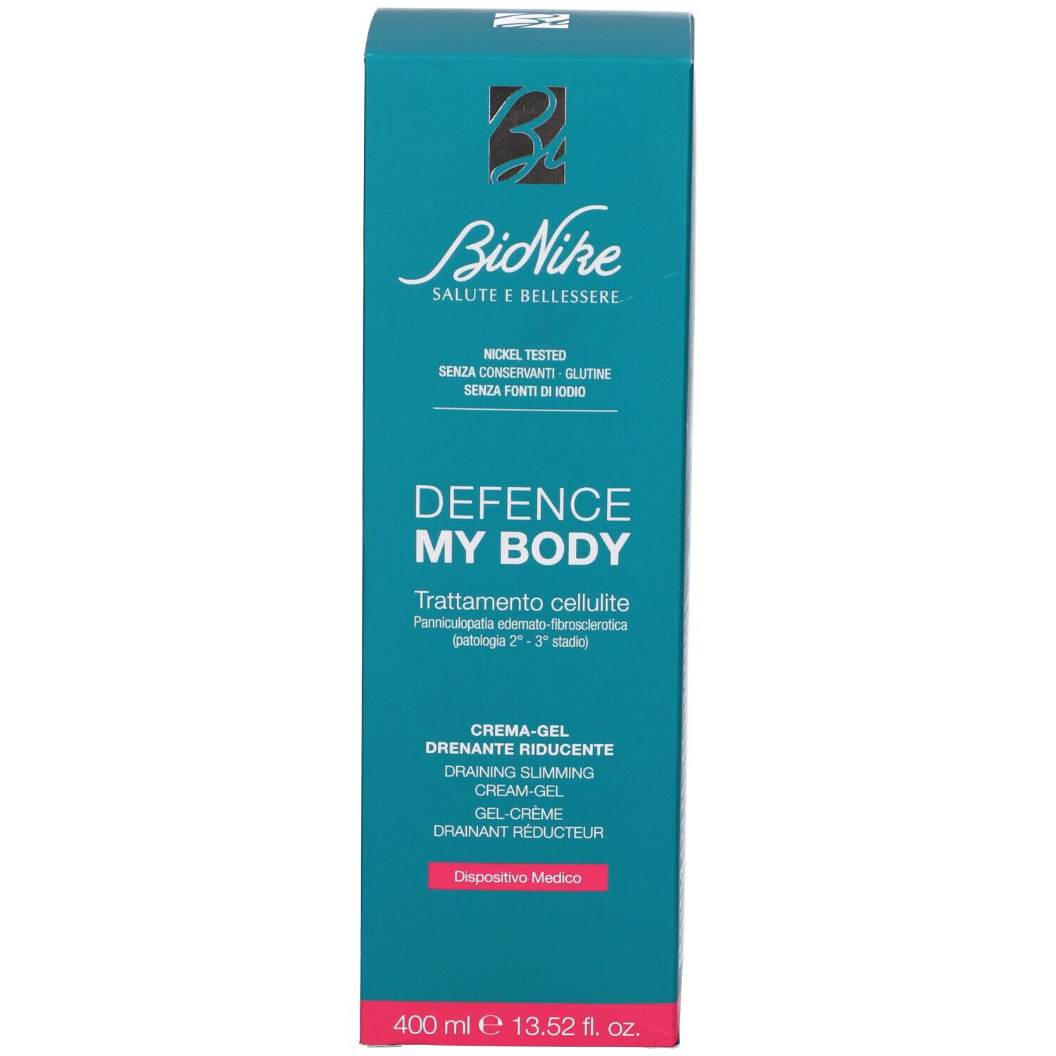 BioNike Defence My Body Trattamento Cellulite Crema Gel Drenante