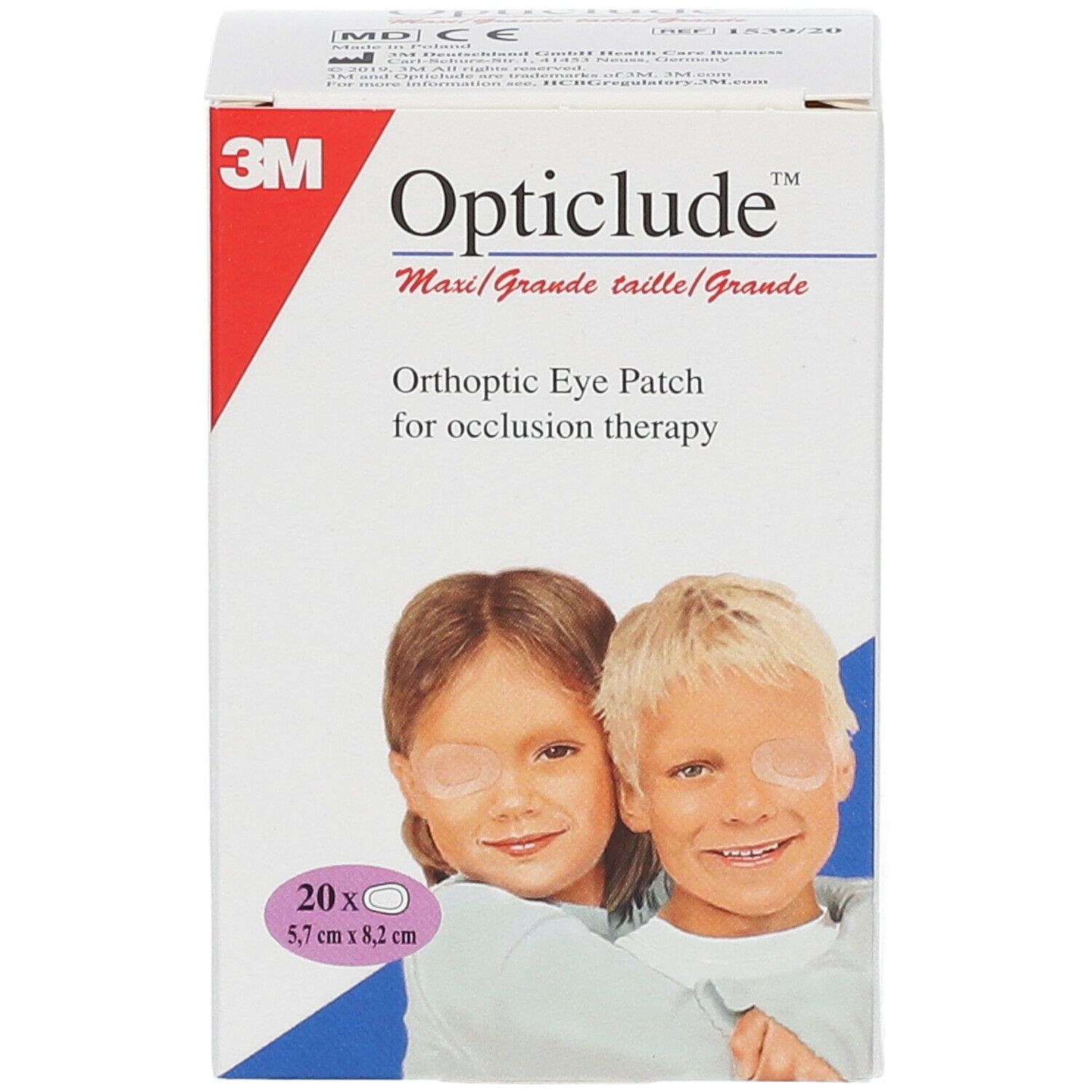 3M Opticlude™ 5,7 cm x 8,2 cm