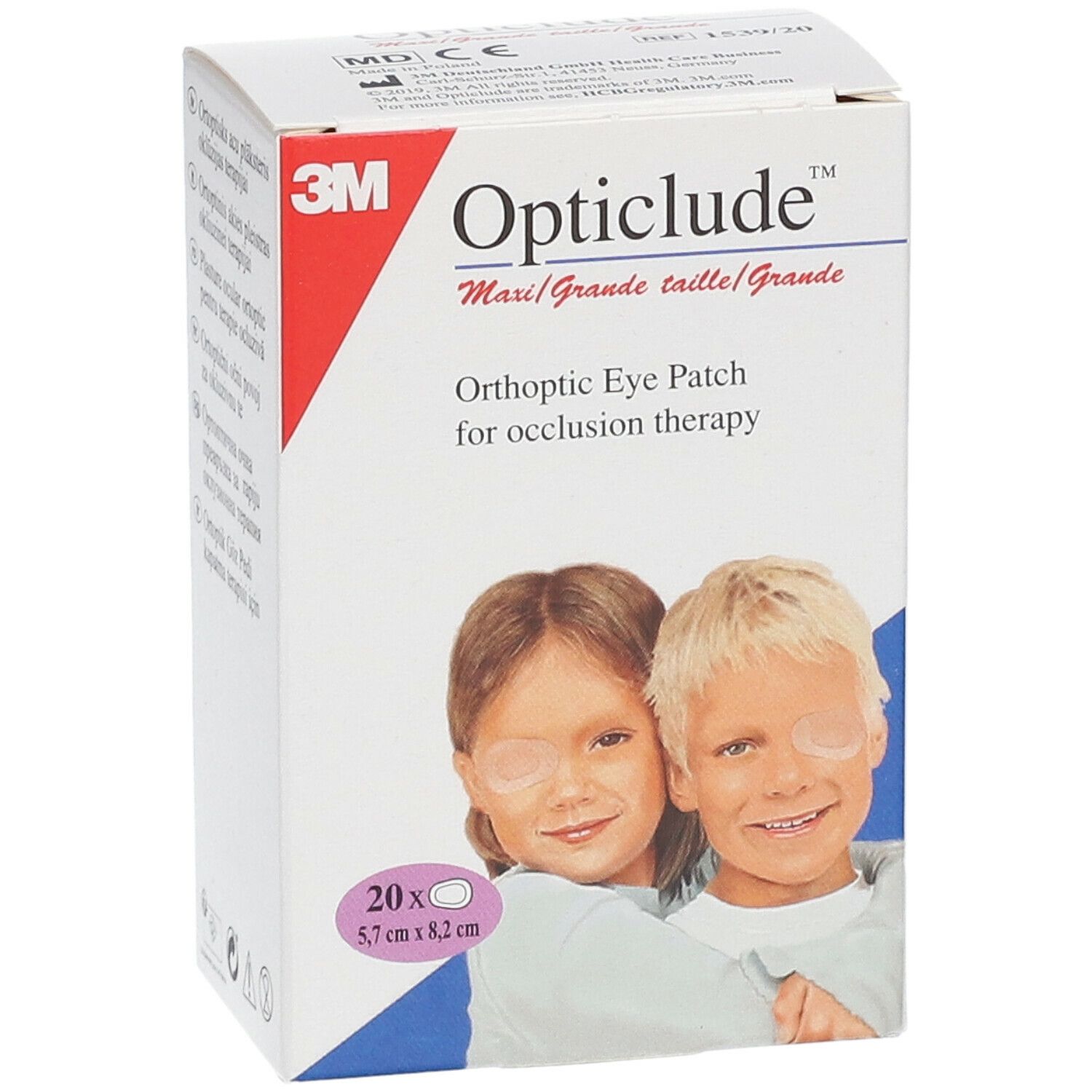 3M Opticlude™ 5,7 cm x 8,2 cm