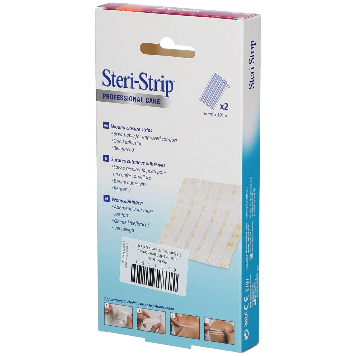 Steri-Strip 3M Sterile 6mm x 100mm