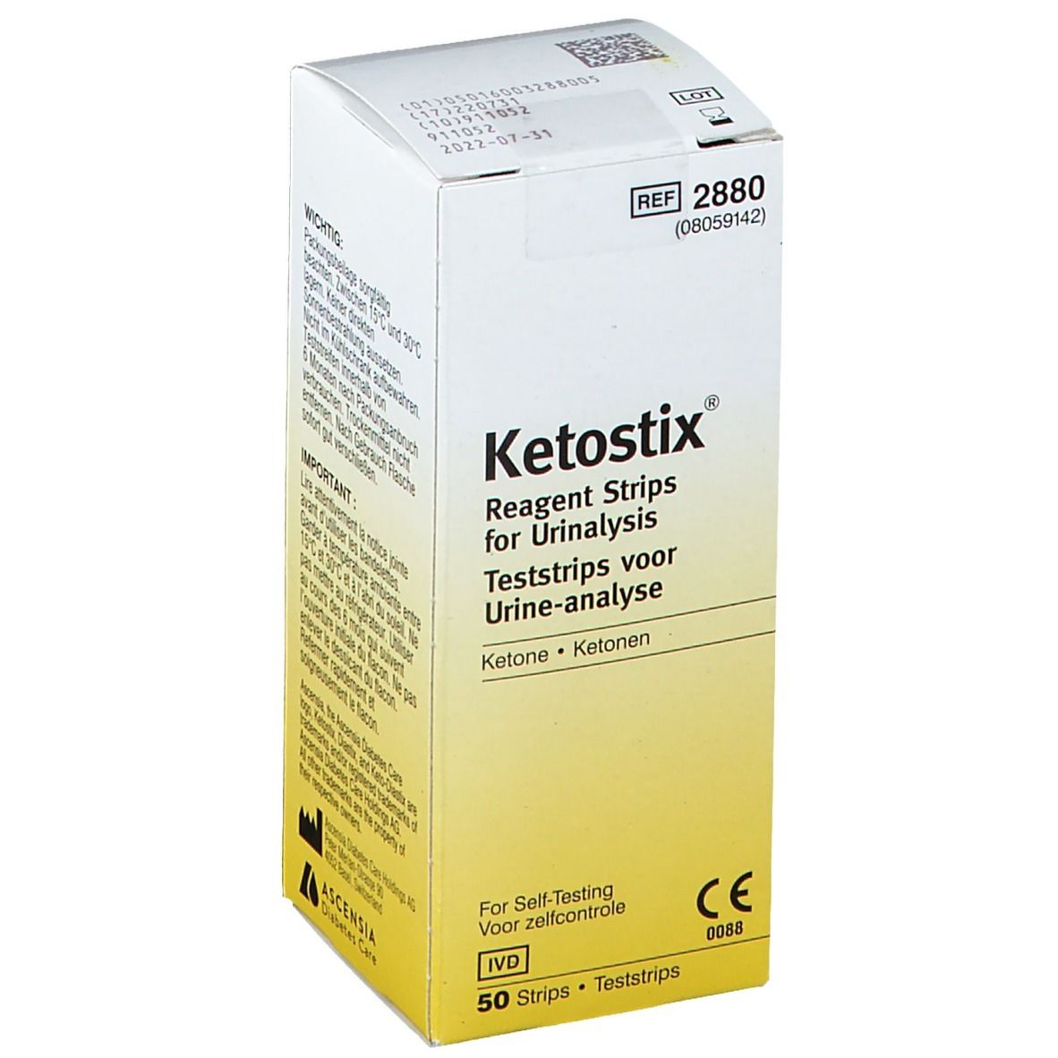 Ketostix® Strisce reagenti per l'analisi delle urine