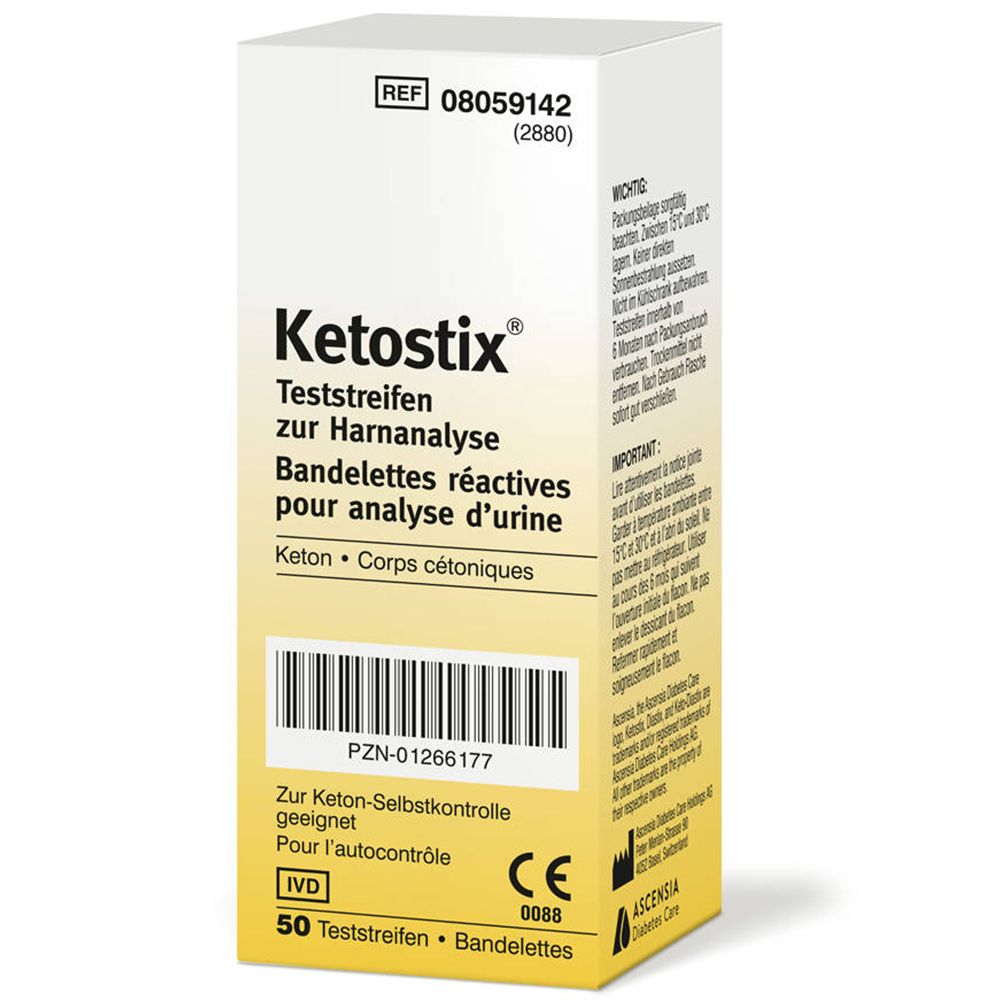 Ketostix® Strisce reagenti per l'analisi delle urine