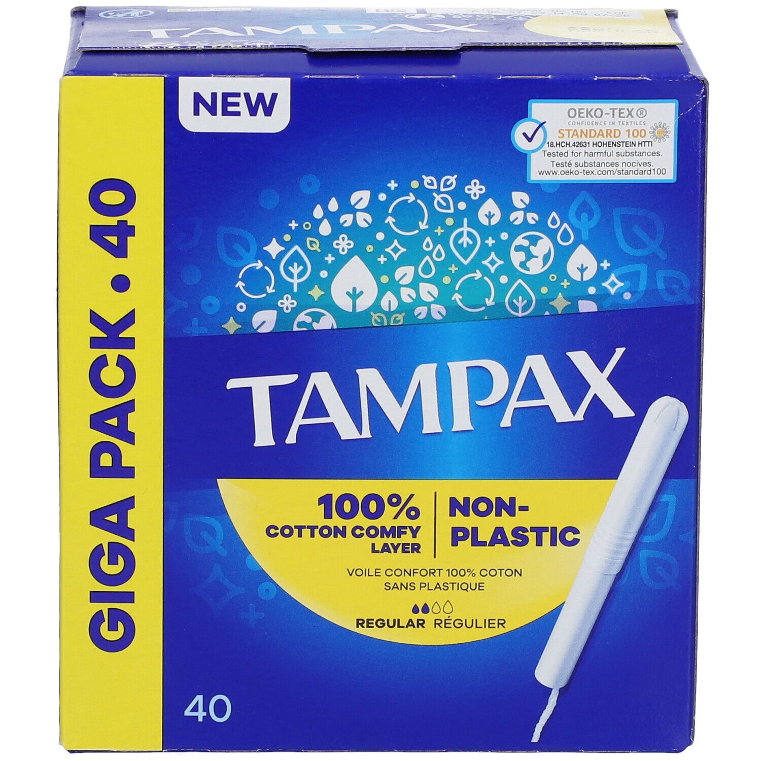 TAMPAX Regular Mega Pack 40 Pezzi