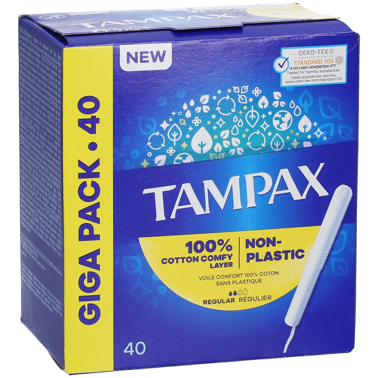 TAMPAX Regular Mega Pack 40 Pezzi