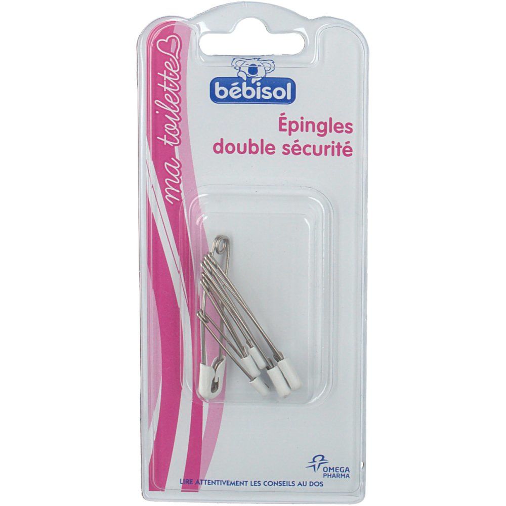 Bebisol Pins With Double Safety