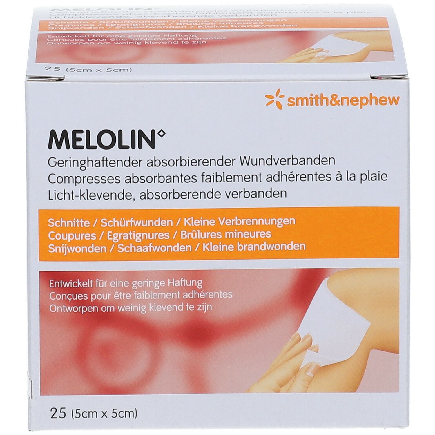 Melolin Sterile Compres 5 x 5cm 66030260