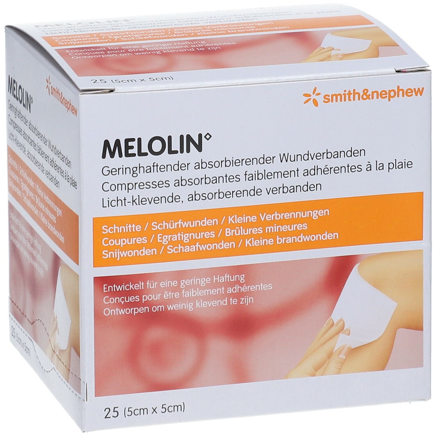 Melolin Sterile Compres 5 x 5cm 66030260