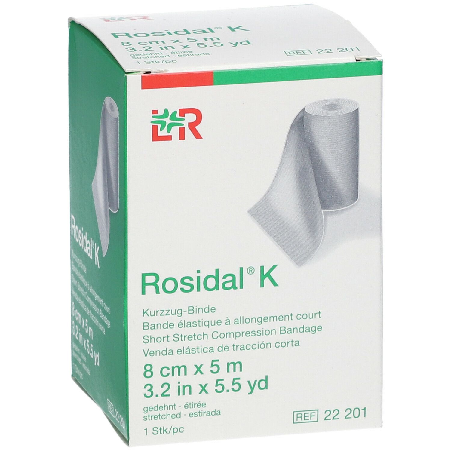 Rosidal® K Benda a Corta Estensione 8 cm x 5 m