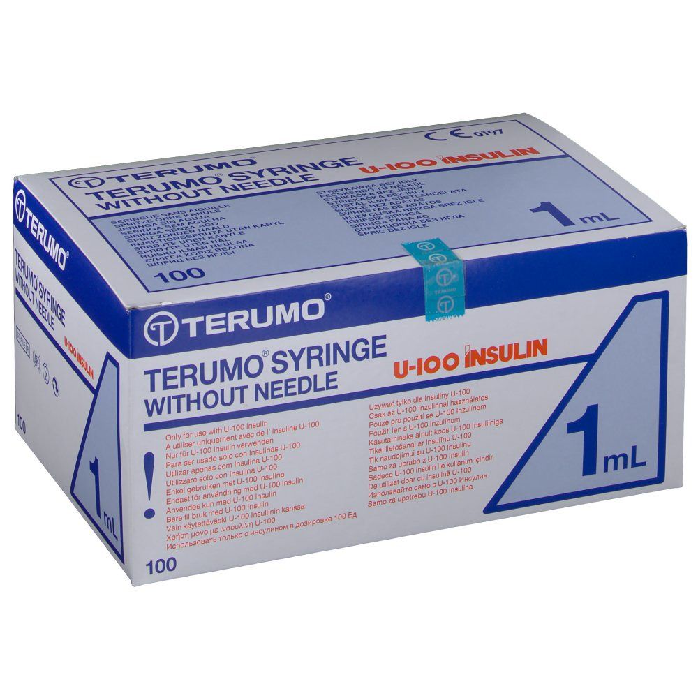 Terumo Disposable Syringe 1Ml Without Needle Ins BS-01H