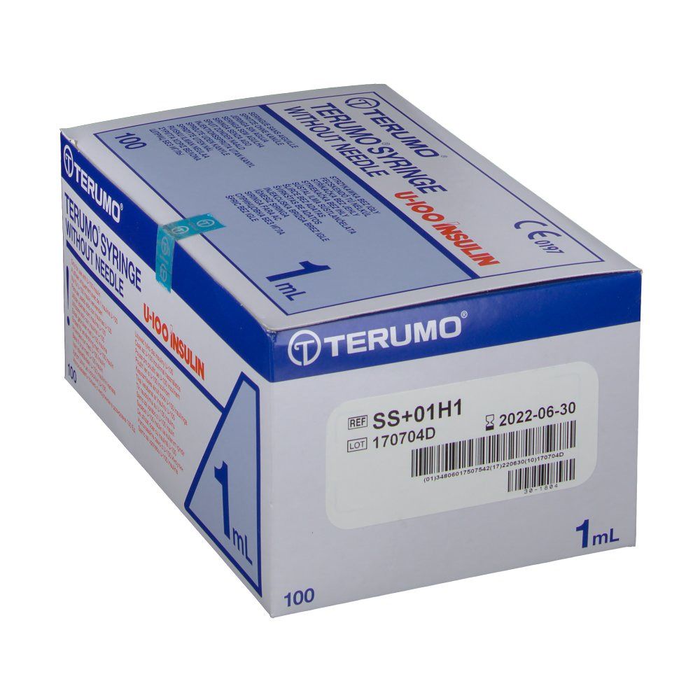 Terumo Disposable Syringe 1Ml Without Needle Ins BS-01H
