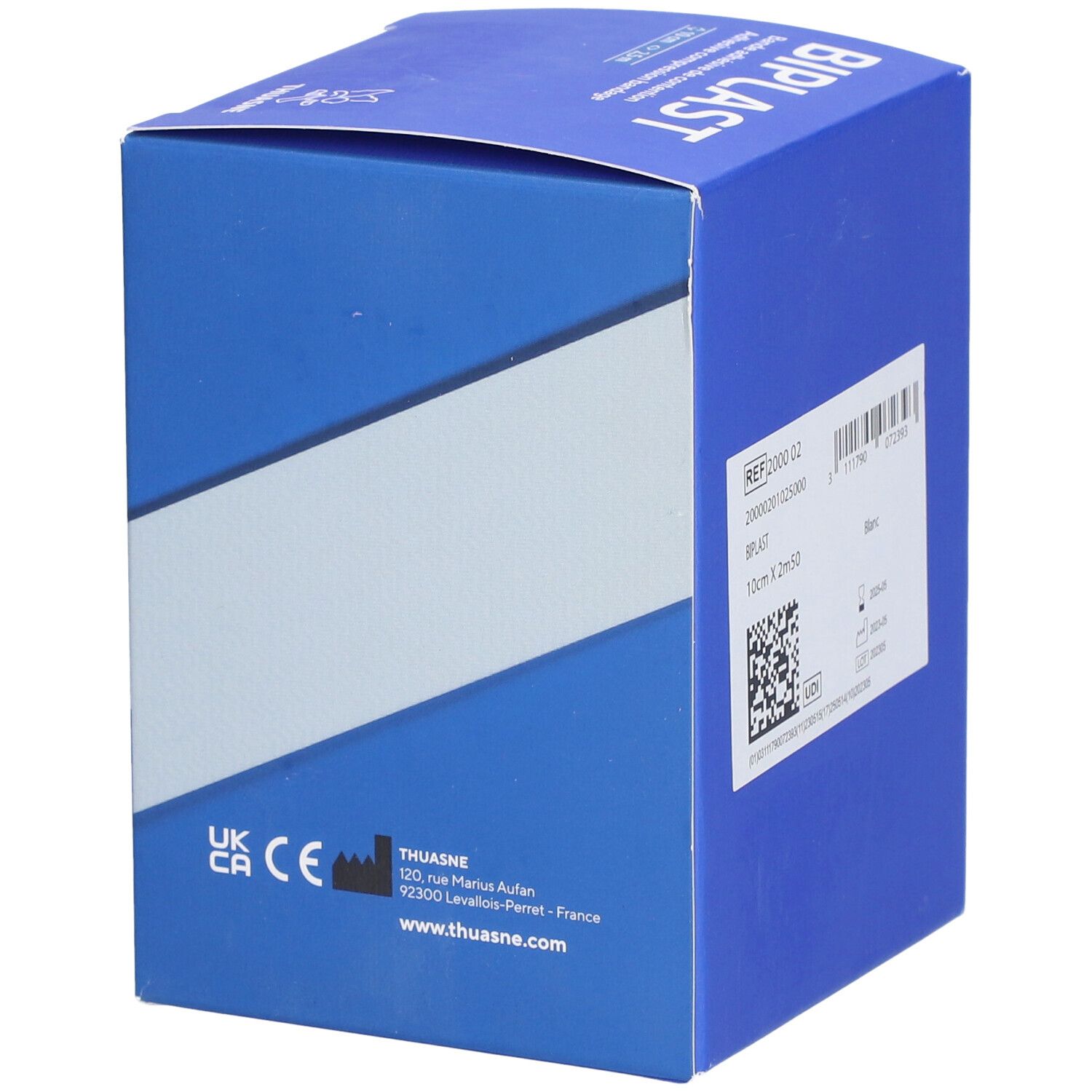 Biplast Pressure Bandage ADH White 10cm x 2.5m