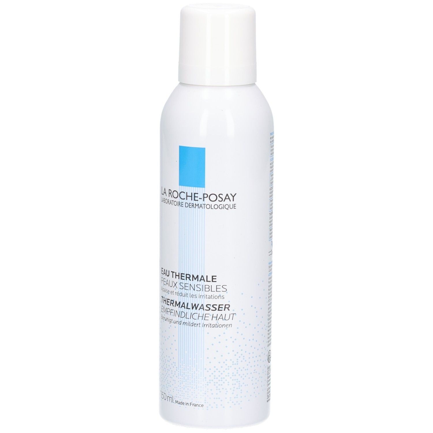 Spray acqua termale La Roche Posay per pelli sensibili, 150ml, vista frontale.